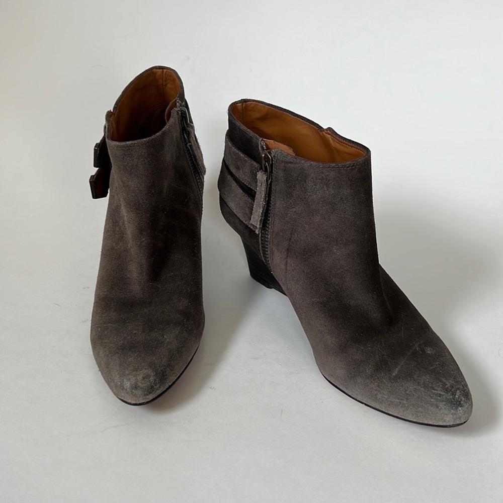 Nine West wedge ankle boots. Size 6.5